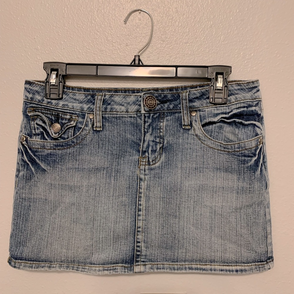 NWOT No Boundaries jean mini skirt